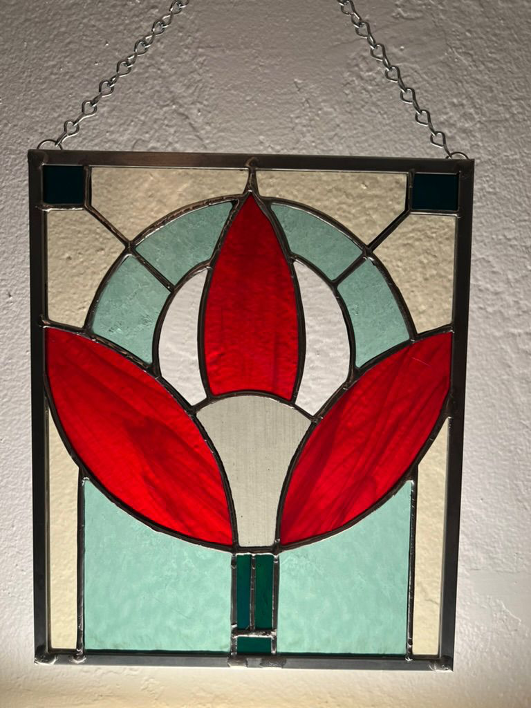 Upcoming floral stained glass collection